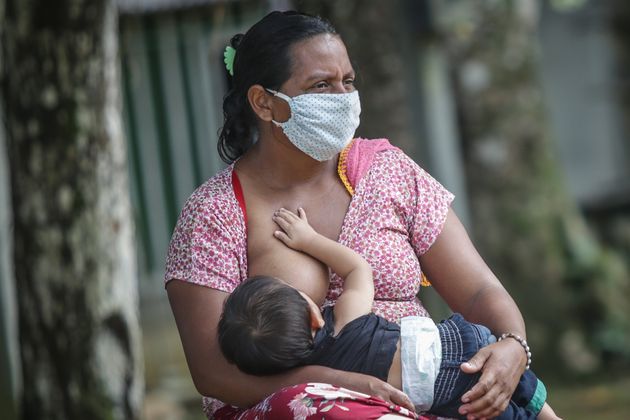 Mães solos – Crédito – ANDRE COELHO VIA GETTY IMAGES